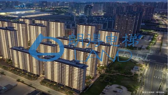 41台朗得电梯空调正式落地南昌建发九龙观唐，精工赋能品质人居新体验